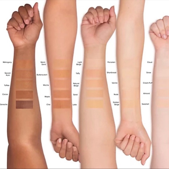 TOO FACED BORN THIS WAY COMPLEXION POWDER oil free cruelty free vegan Chai nwt - Picture 4 of 7